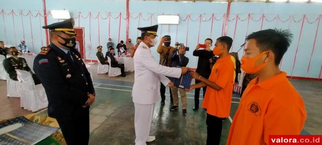 HUT RI ke-75 di Limapuluh Kota, 42 Warga Binaan Dapat Remisi