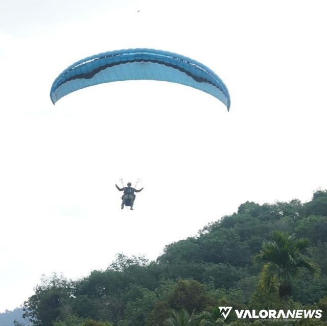 KONI Solsel Gelar Paragliding Accuracy Competition