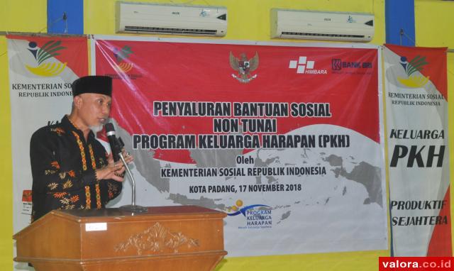 Ini Penilaian Mahyeldi Terhadap Program Keluarga Harapan