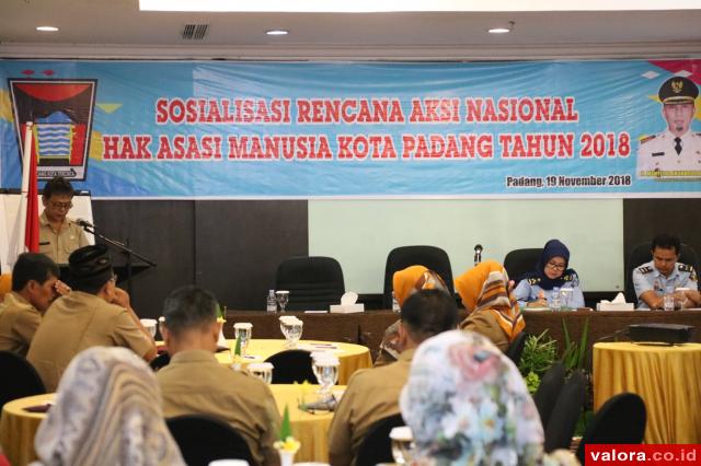 Padang Sosialisasikan RANHAM 2018