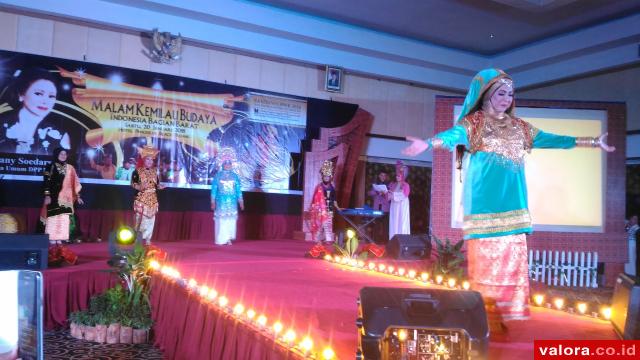 Malam Kemilau Budaya Indonesia Bagian Barat Meriah dan Berkelas