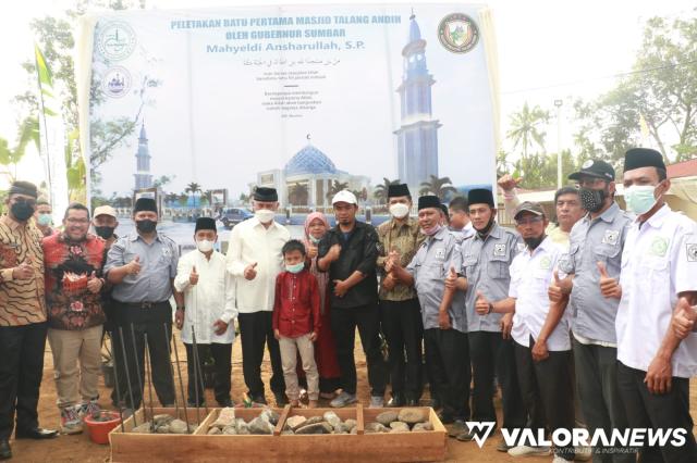 Gubernur Letakan Batu Pertama Pembangunan Masjid Jami' Talang Andih: Sinergi Potensi...