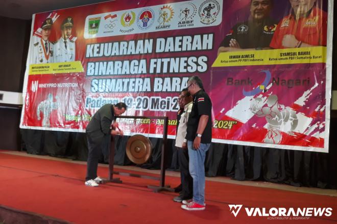 Ketum PP PBFI Ajak Atlet Binaraga Fitness di Sumatera Barat untuk Komit Zero Dopping