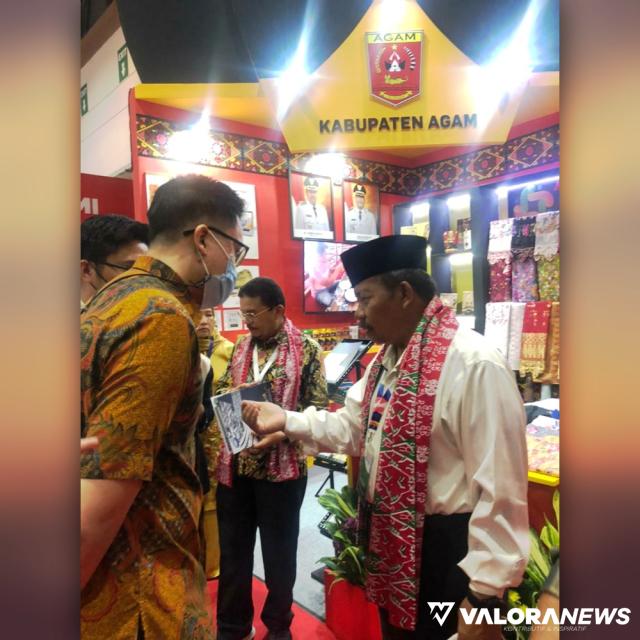 Andri Warman Promosikan UMKM Agam di Ajang APKASI Otonomi Expo