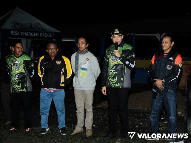 Ustadz Maulana Pimpinan Muhasabah Komunitas Max Bikers, Wako Padang Panjang Ikut Hadir