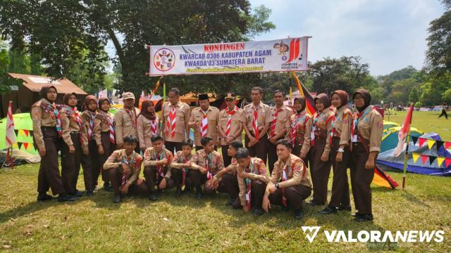 Kunjungi Kontingen Jambore Agam ke Cibubur, Bupati Katakan Ini