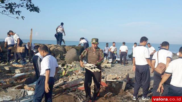 Pemko-Lantamal Goro di Pantai Padang