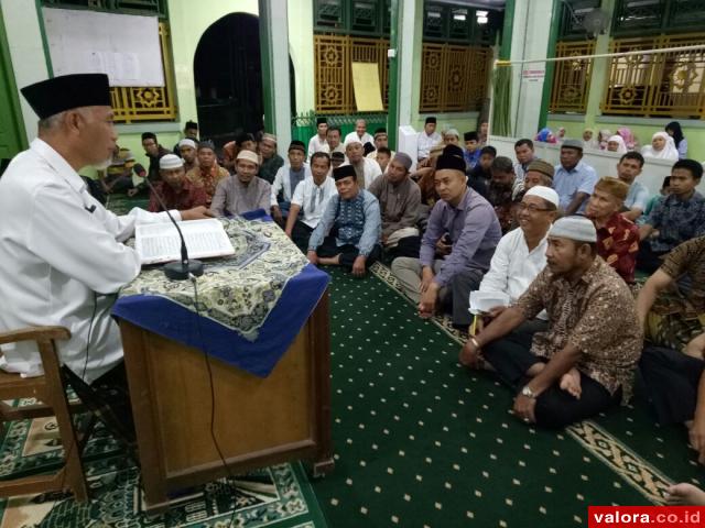 Ini Pesan Mahyeldi tentang Generasi Muda ke Jamaah Masjid Al-Habib Surga