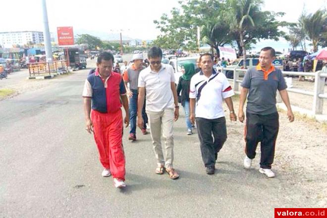 Gubernur Tinjau Pembangunan Tugu Perdamaian