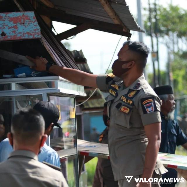 8 Bangunan di Atas Fasum Dibongkar, Camat Lubeg: Akan Dijadikan Taman