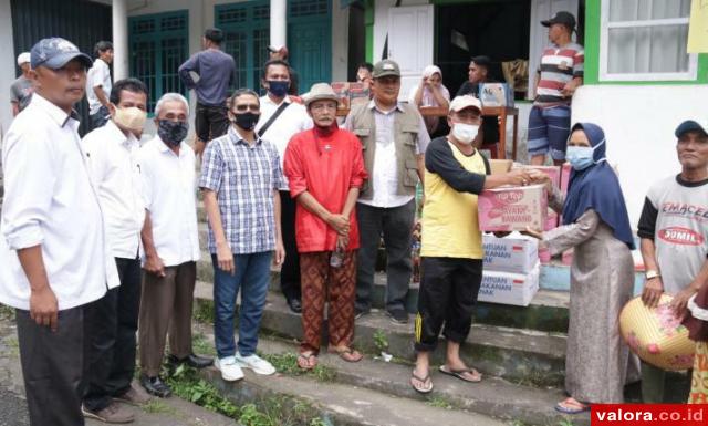 Tempat Berteduh 39 Jiwa di Nagari Parambahan jadi Arang