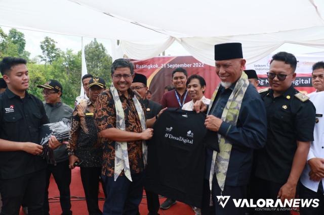 Nagari Lubuak Batingkok jadi Desa Digital Pertama di Sumatera