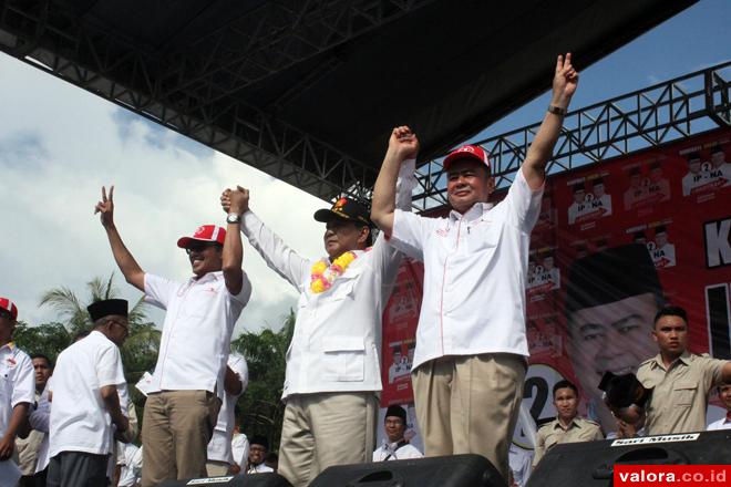 Kampanye Akbar IP-NA, Prabowo: Saya Datang untuk Minta Dukungan Masyarakat Sumbar