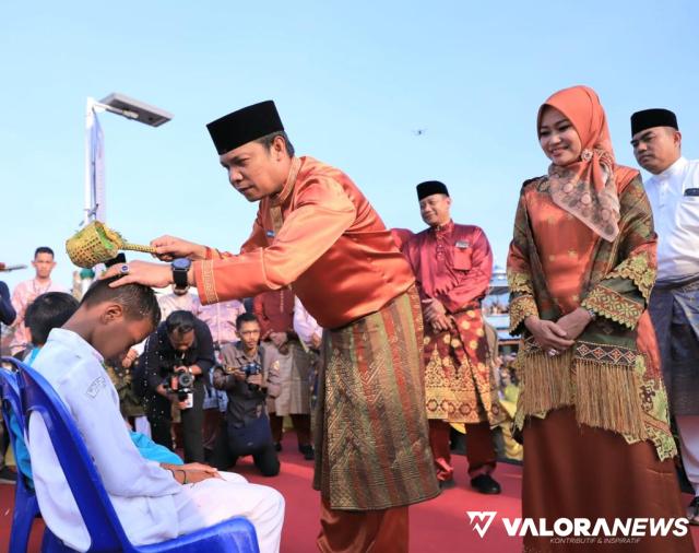 Pukul Beduk dan Memandikan Anak Yatim Tandai Petang Belimau di Kota Pekanbaru