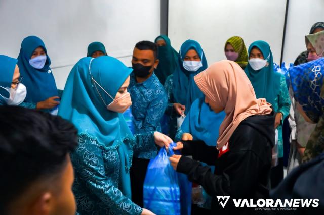 90 Anak Yatim dan Keluarga Kurang Mampu Dibantu Paket Pabukoan, dr Dian: Dibeli dari Kader
