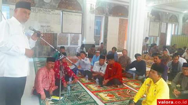 Pesan Mahyeldi ke Jemaah Masjid Nurul Islam, Siapkan Pemimpin Islami dari Sekarang