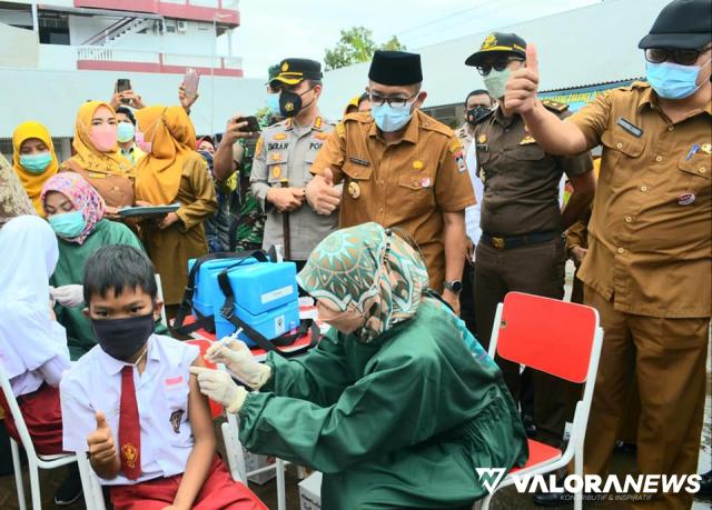 8000 Anak Usia 6-11 Tahun Bakal Vaksinasi Covid19 di Padang