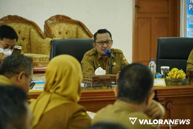 Bupati dan Wabup Tanah Datar Minta OPD Saling Sinergi dan Koordinasi