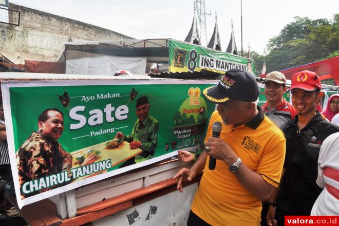 Gerakan Makan Sate, Mahyeldi: Sate Padang Insyaa Allah Halal