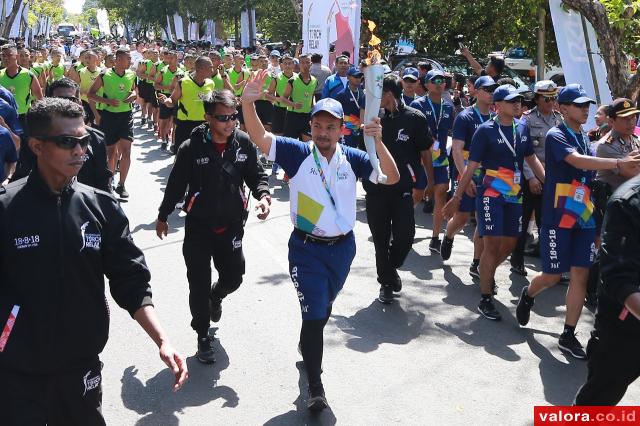 Andrinof A Chaniago jadi Pembawa Obor Asian Games