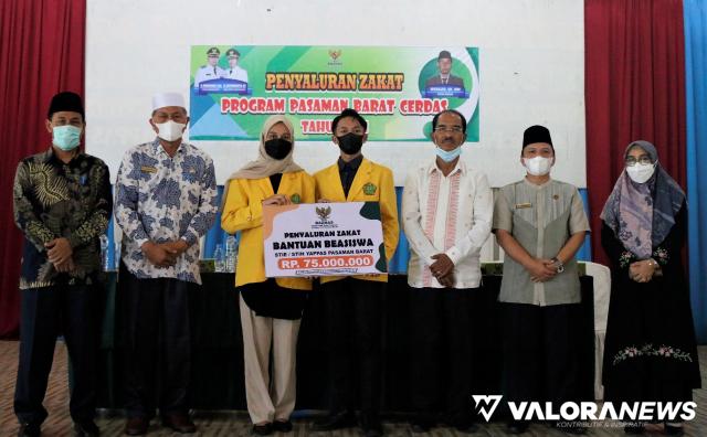 50 Mahasiswa Yappas Terima Beasiswa Baznas