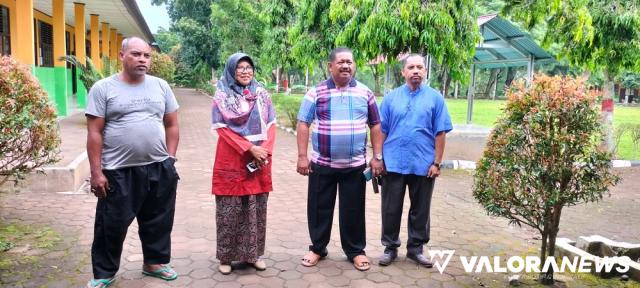 Daliyus Tinjau Lokasi Pembangunan Gedung UKS SMPN 3 Kinali