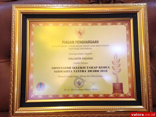 Padang dan Pariaman Jadi Nominator Nirwasita Tantra Award 2016