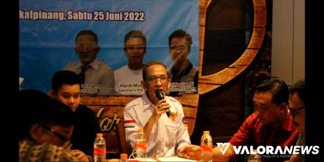 Mahmud Marhaba Kukuhkan Pengurus PJS Bangka Belitung Periode 2022-2027