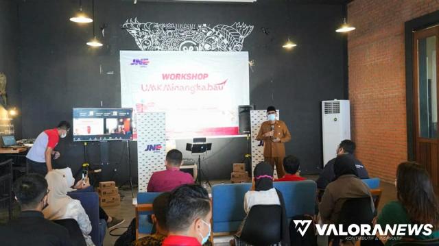 JNE Express Gelar Workshop UMK Minangkabau, Ini Targetnya