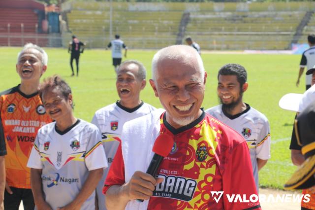 5 Tim Ikuti Turnamen Sepakbola MOS, Mahyeldi: Pemprov Siap Dukung untuk Digelar Tiap Tahun