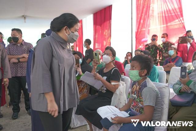 Puan Maharani Ajak Warga di Daerah Padat Penduduk Ikut Vaksinasi