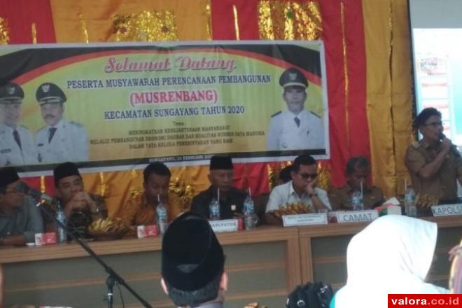 Musrenbang Kecamatan Sungayang, Anggota DPRD Sorot Nasib 1.300 Guru Honor