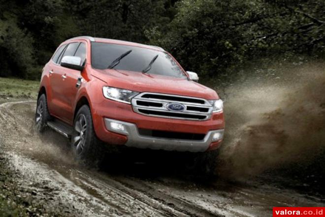 New Ford Everest Menavigasi Medan Sulit dengan Mudah