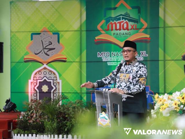 MTQN Padang ke-40, Hendri: Mari Bumikan Al Quran