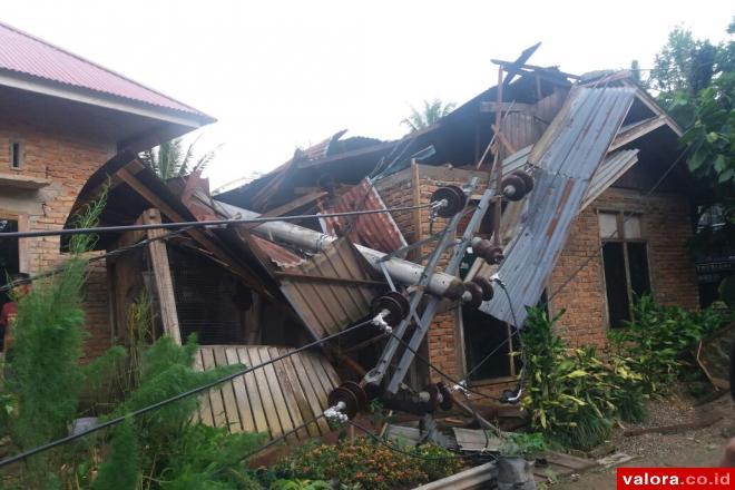 Hujan Es dan Puting Beliung Hantam Lubuk Simato