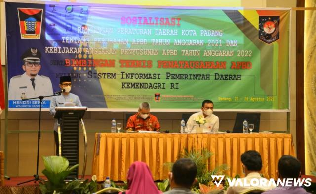 Sosialiasi Penyusunan APBD 2022, Sekda: Alokasi Anggaran untuk Mendukung Pola Hidup Baru