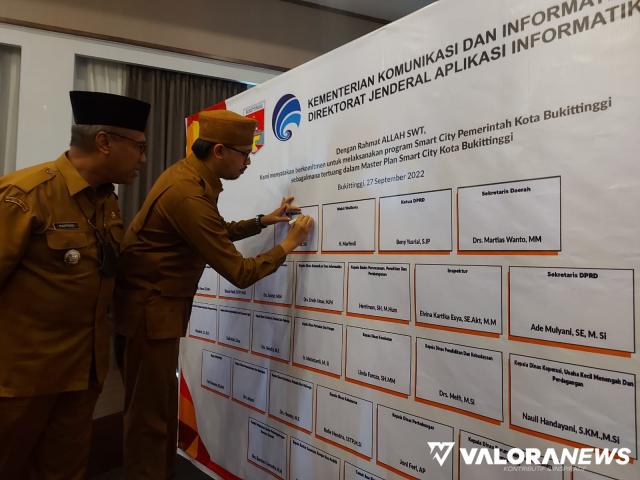 Bukittinggi jadi Bagian Program Smart City Indonesia, Wako: SKPD Tak Paham, Program Tak...