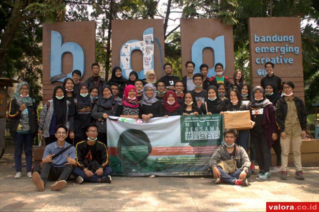 Kabut Asap, Mahasiswa Minang di Bandung Bergerak Galang Kepedulian