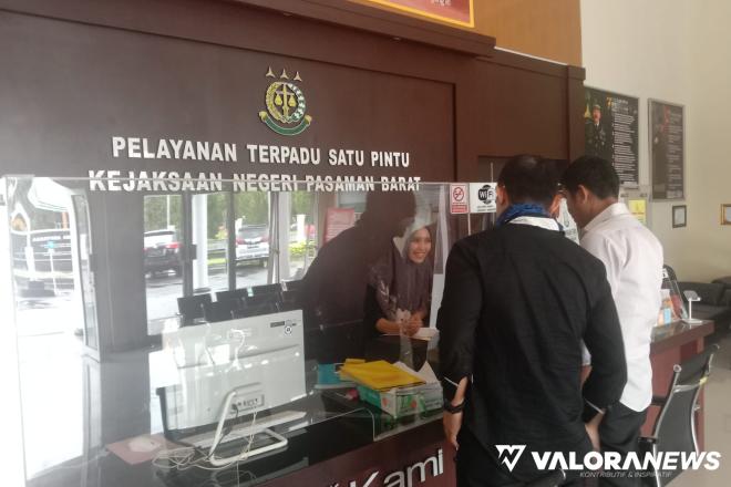 Masri Malay Laporkan Kontraktor Pembangunan Gedung di UPTD Unggas ke Kejari Pasbar
