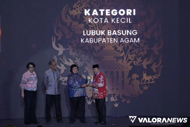 Kota Lubuk Basung Raih Piala Adipura, Bupati: Impian Ini Terwujud dengan Kerja Keras