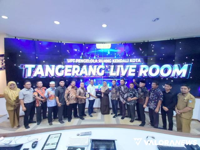 DPRD Pasaman Barat Pelajari Command Center Kota Tangerang