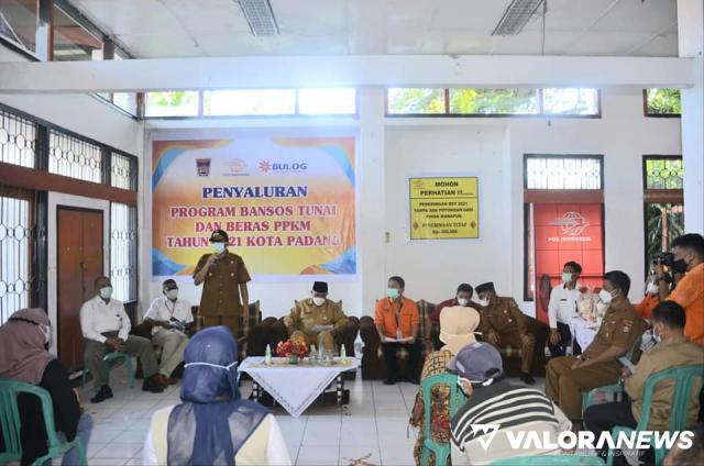 35 Ribu Warga Padang Terima BST dan Beras pasca PPKM Level 4, Hendri Septa: Alhamdulillah