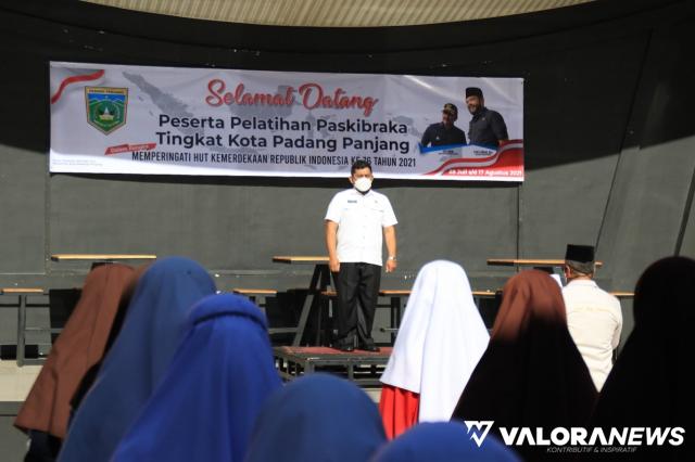 65 Siswa Padang Panjang Mulai Latihan Paskibraka: Seorang Siswa Padang Panjang jadi...