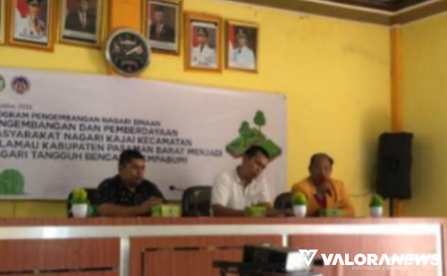 UNP Sosialisasikan Nagari Tangguh Bencana di Kecamatan Talamau