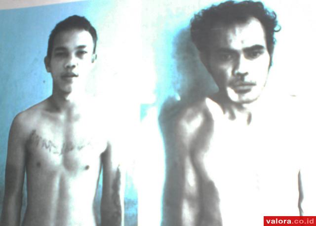 Foto Dua Tahanan Pembobol Lapas Painan Disebar