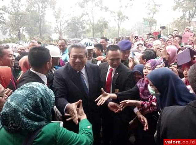 Disambut Meriah di Unand, Nofrizon: Serasa Pak SBY Masih Presiden Saja