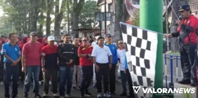 Jalan Santai dan Lomba Riang Gembira Meriahkan HUT KORPRI Tahun 2022