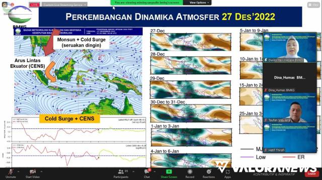 BMKG Rilis Cuaca Ekstrim Periode 28-30 Desember 2022, Ini Daerah Potensi Terpapar Dampak...