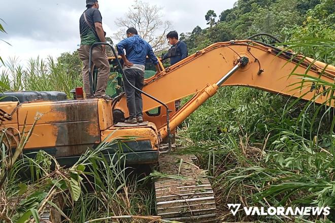 Dua Lokasi Tambang Emas Ilegal Dirazia Tim Ditkrimsus Polda Sumbar