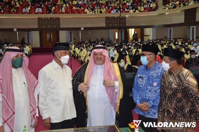 Dubes Arab Saudi Resmikan Saudi Corner di UNP, Ini Harapan Wako Padang